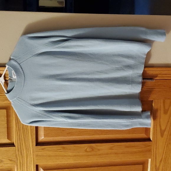 Vintage Designers Originals Women's Light Blue Medium Luxelon Sweater - Picture 1 of 5